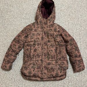 Burton Floral Down Snowboarding Jacket